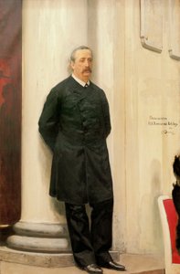 Porträt von Alexander Borodin von Ilya Efimovich Repin