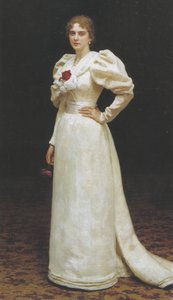 Porträt von Lyudmila Petrovna Steinheil, 1895