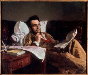 Porträt des Komponisten Mikhail I Glinka