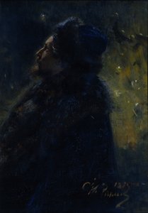 Sadko. Porträt des Künstlers Viktor Vasnetsov 1848-1926, 1875 von Ilya Efimovich Repin
