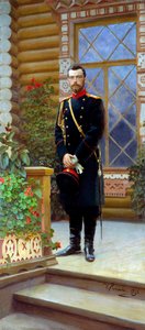 Zar Nikolaus II. von Russland, 1896 von Ilya Efimovich Repin