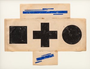 Suprematistisches Muster, ca. 1921