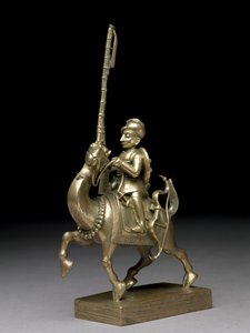 Ein Schütze auf einem Kamel reitend, Vizagapatam, um 1795 von Indian School