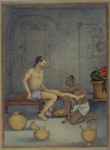 Ein Mann mit seinem Ghulam-Diener, aus 