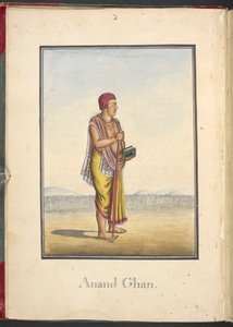 Anand Gran, ein Benares-Pandit, Autor der persischen Version des 