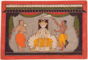 Buddha-Avatar von Vishnu, ca. 1700 von Indian School