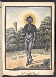 Buddha, neunte Inkarnation von Vishnu von Indian School