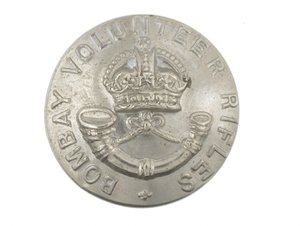 Knopf, Bombay Volunteer Rifles, 1901-1947