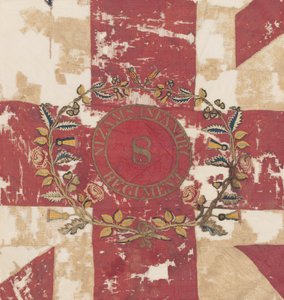 Mittelstück der Ersten oder Königlichen Farbe, 8. Infanterieregiment, Nizam