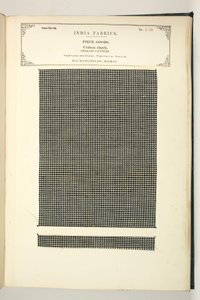 Baumwollkaro, Masulipatam, Madras, Stückwaren, aus der Sammlung der Textilhersteller Indiens, von John Forbes Watson, veröffentlicht 1866 von Indian School