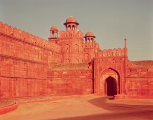 Delhi-Tor im Roten Fort, erbaut 1639-48