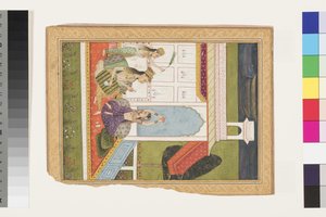 Desavarati Ragini von Dipak, frühes 18. Jahrhundert von Indian School