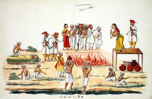 Beerdigung von Indian School