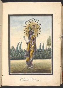 Kamadeva, der Gott der Liebe von Indian School