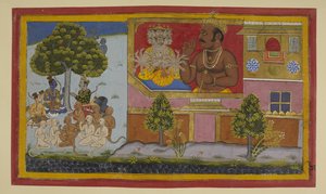 Kumbhakarna prahlt mit dem Sieg; Rama plant, seine furchterregende Präsenz zu kontern von Indian School