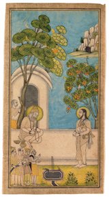 Ein Heiliger besucht einen anderen, 1700-25