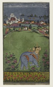 Seite aus einem astrologischen Traktat, ca. 1750