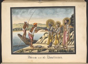 Rama und der Fährmann von Indian School