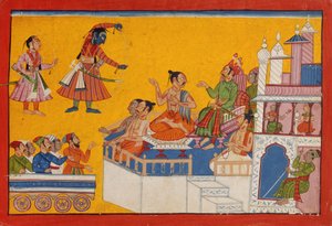 Rama spannt seinen Bogen, ca. 1700