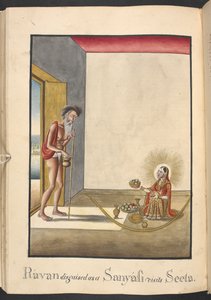 Ravana, Dämonenkönig von Lanka von Indian School