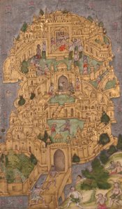 Ravanas goldene Zitadelle in Lanka, ca. 1610