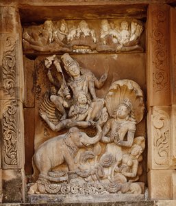 Relief aus dem Tempel des Vishnu, ca. 500 n. Chr.