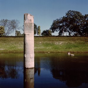 Ruinen des Palastes von Pataliputra