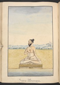 Sarabhanga, ein Einsiedler, im Wald von Rama und Sita besucht von Indian School