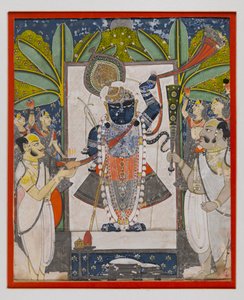 Sri Nathaji, ca. 1775 von Indian School