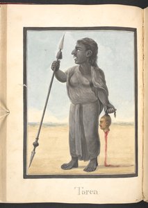 Tarka, eine Dämonin, getötet von Rama