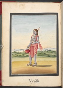 Der Weise Vyasa, traditioneller Autor des 