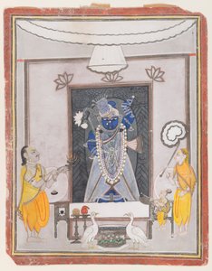 Verehrung von Shrinathaji von Indian School