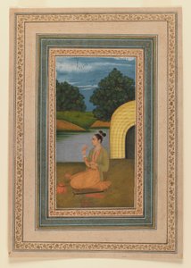 Yogini in einer Landschaft, ca. 1760