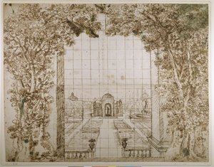 Ein Garten und fürstliche Villa von Inigo Jones
