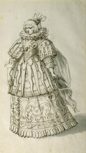 Maskerade, ca. 1638
