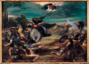 Die Bekehrung auf dem Weg nach Damaskus (Heiliger Paulus) (1590-1595)