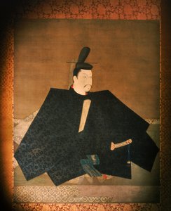 Ein Porträt von Shogun Minamoto Yoritomo in einem buddhistischen Tempel, 2005 (Foto)