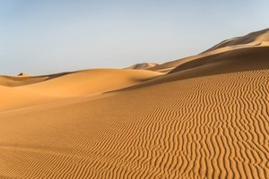 Sanddünen im Erg Chebbi im Südosten Marokkos, 2014 von Ira Block