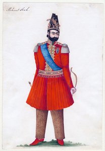 Mohammad Schah Kadschar (1808-1848), König von Persien von Iranian School