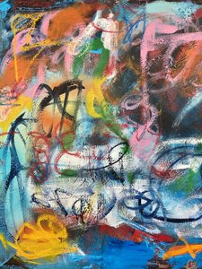 Bunte Abstrakte Energie