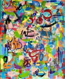 Lebendiges abstraktes Spiel