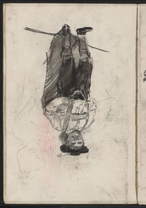 Stehender Mann in bayerischer Tracht von Isaac Israels