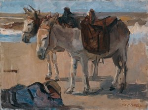 Zwei Esel von Isaac Israels