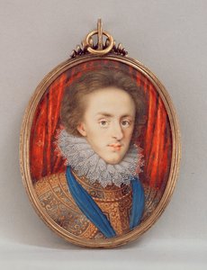 Porträt von Henry, Prinz von Wales (1594-1612) um 1610 von Isaac Oliver