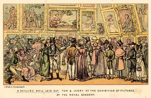 Ein gut angelegter Schilling von Isaac, Robert and George Cruikshank