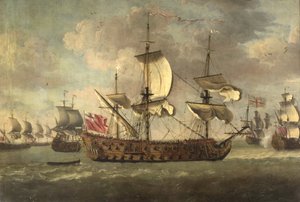 HMS "Swiftsure", 1675-80 von Isaac Sailmaker