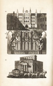 London Guildhall, Gog und Magog und das Mansion House