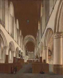 Die Kirche des Heiligen Bavo in Haarlem von Isaac van Nickele