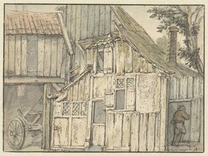 Fassade eines Bauernhauses