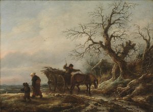 Eine Winterszene von Isaack van Ostade